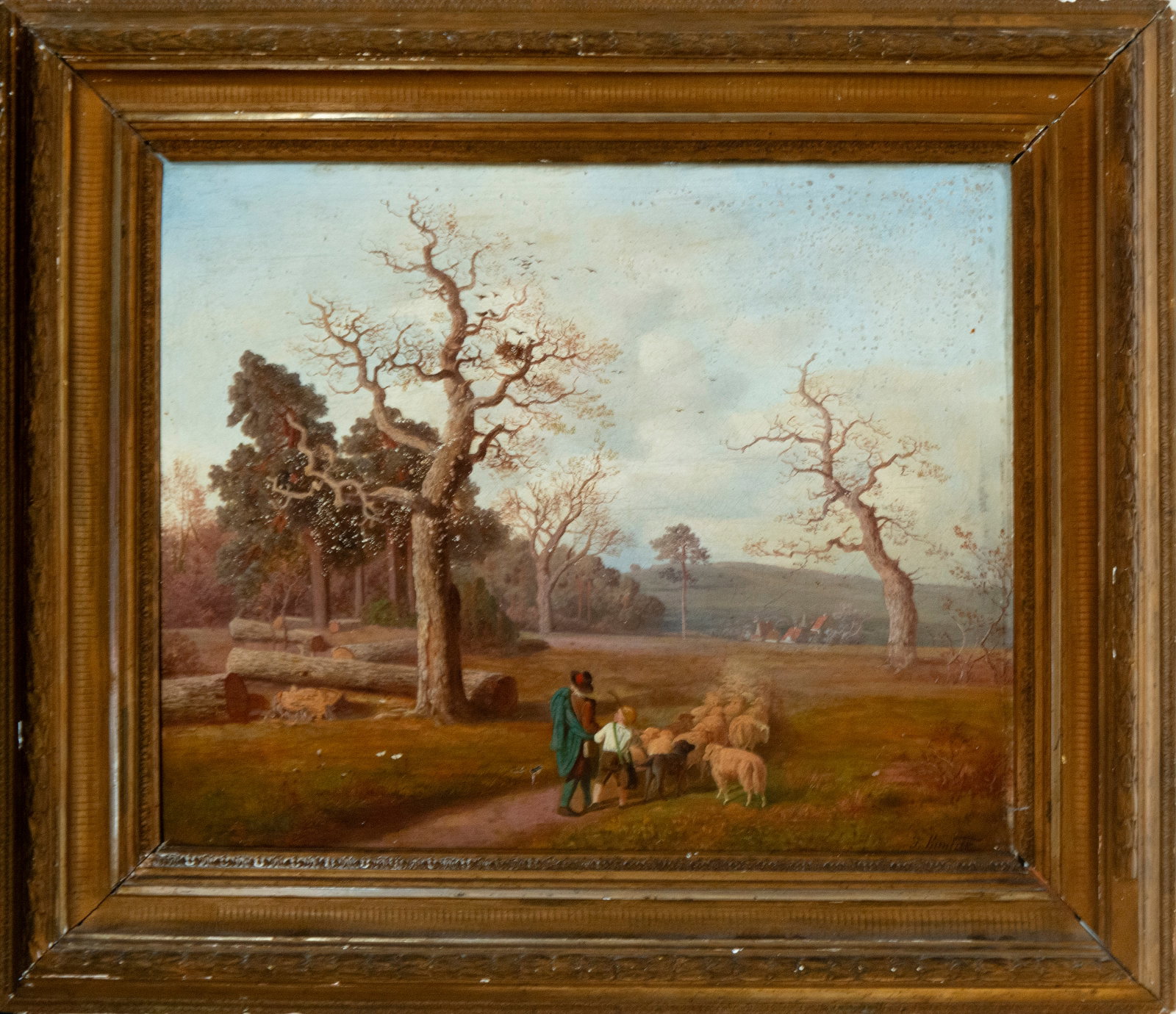 19th Century Dutch School - Pastoral Scene (1 of 5)