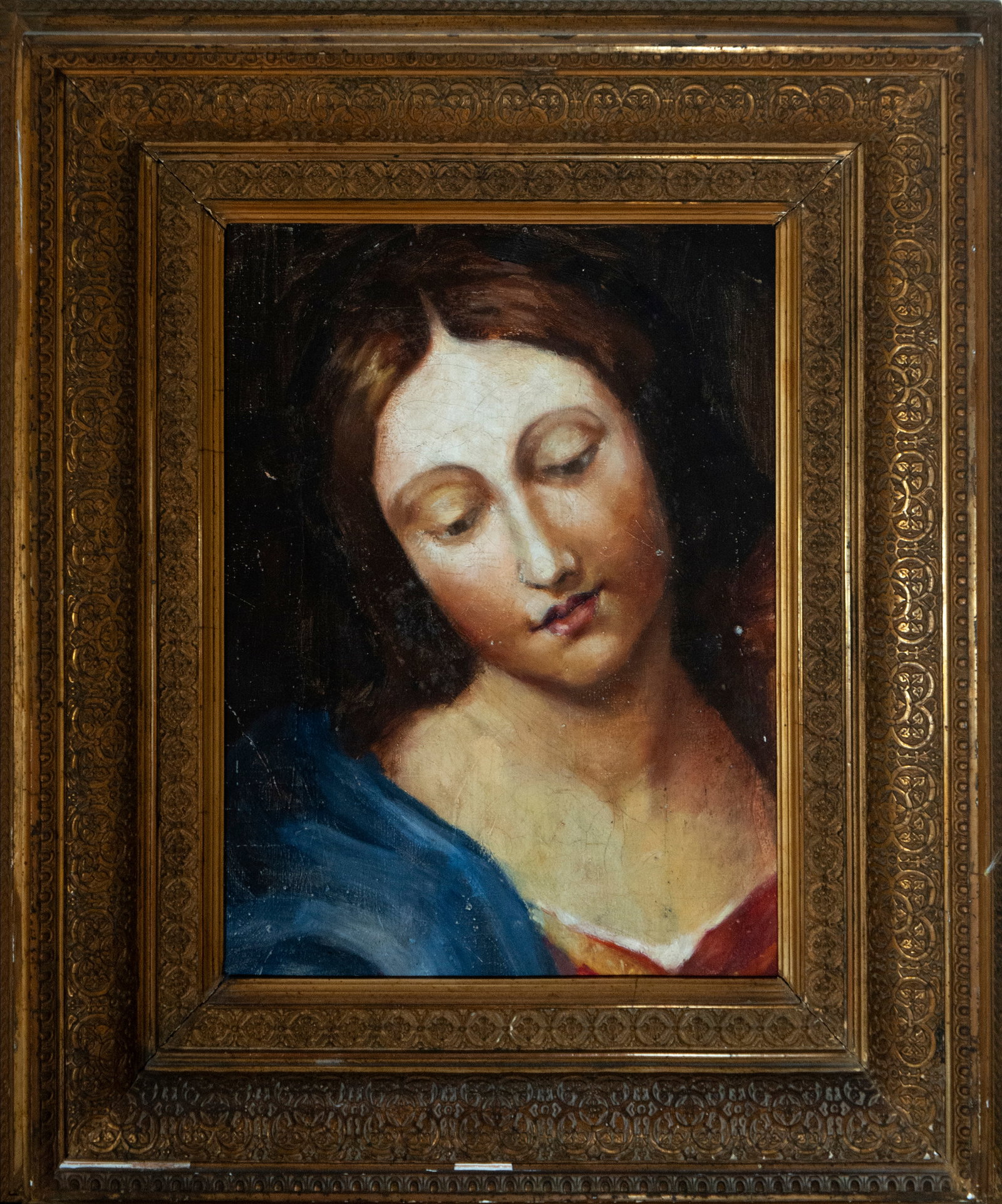 19th Century Italo-Venetian School - Portrait of the Virgin (1 of 4)