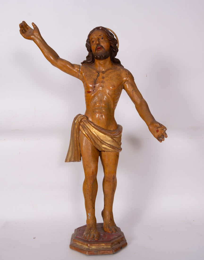 Great Risen Christ, 18th century colonial school (1 of 5)