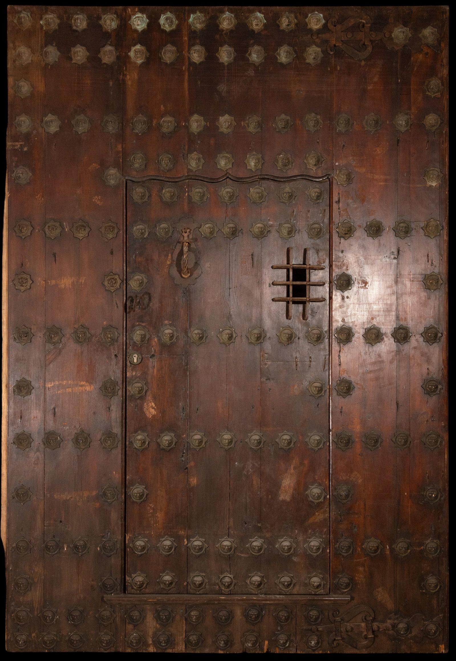 Massive Spanish Door Gate, 17th Century (1 of 6)