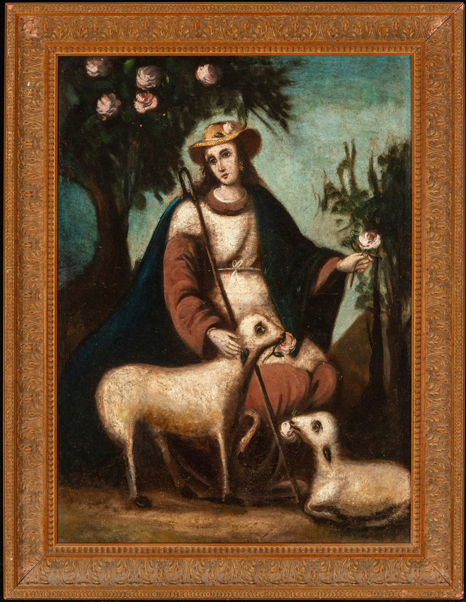 Divina Pastora, 18th Century Colonial School (1 of 7)