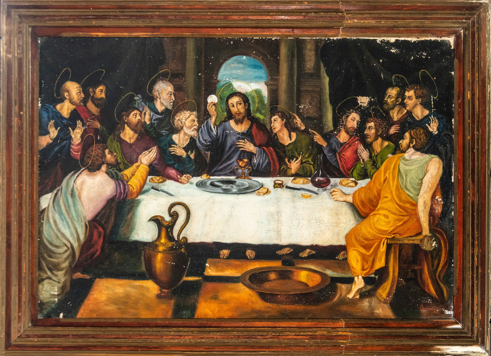 The Last Supper, Spanish school, 19th century (1 of 6)