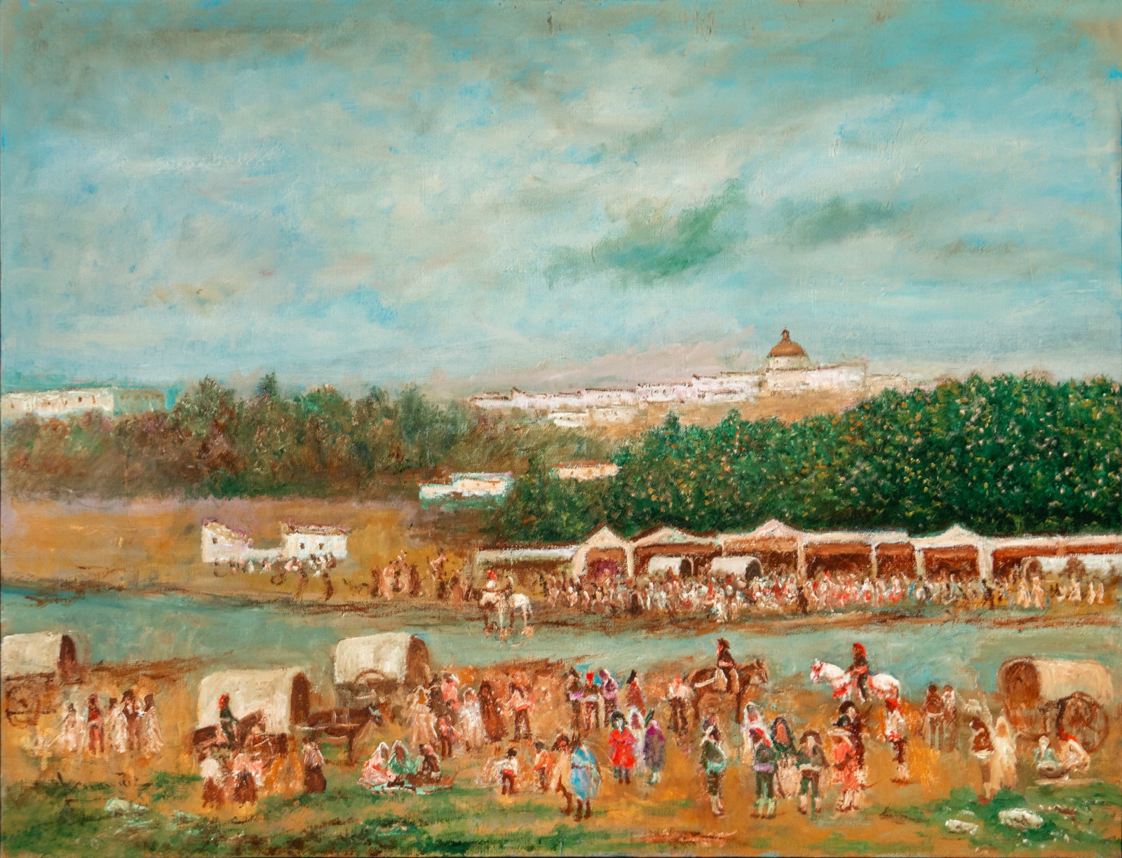 Feria de la Paloma, a 19th-century Madrid school (1 of 8)