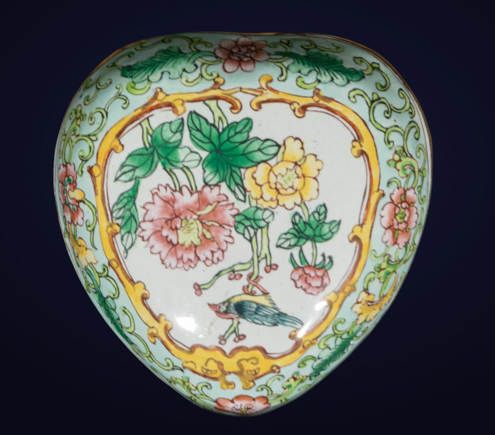 Chinese cloisonné snuff box 19th century (1 of 3)