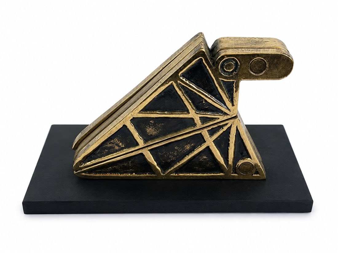 BRUNO CHERISCLA (Udine, 1954) - Scultura kinetica astratta (1980) (1 of 4)