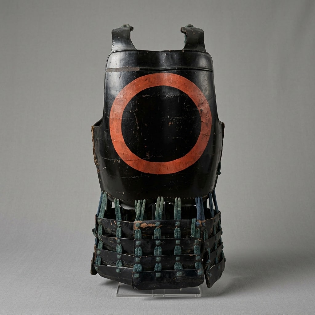 Japanese hara-ate d? breastplate, Japan, 19th century (1 of 2)