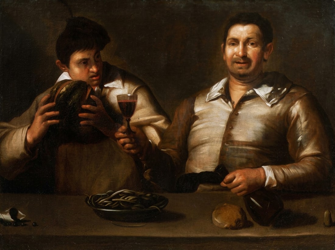 Luca Giordano (Naples, 1634 – 1705) - Taste and Smell (1 of 1)