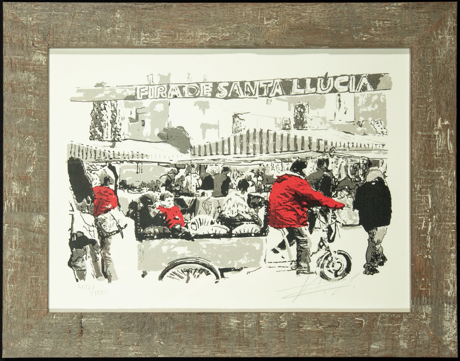 Abel Florido, "Nadal Market". Ed. 417/500 (1 of 5)
