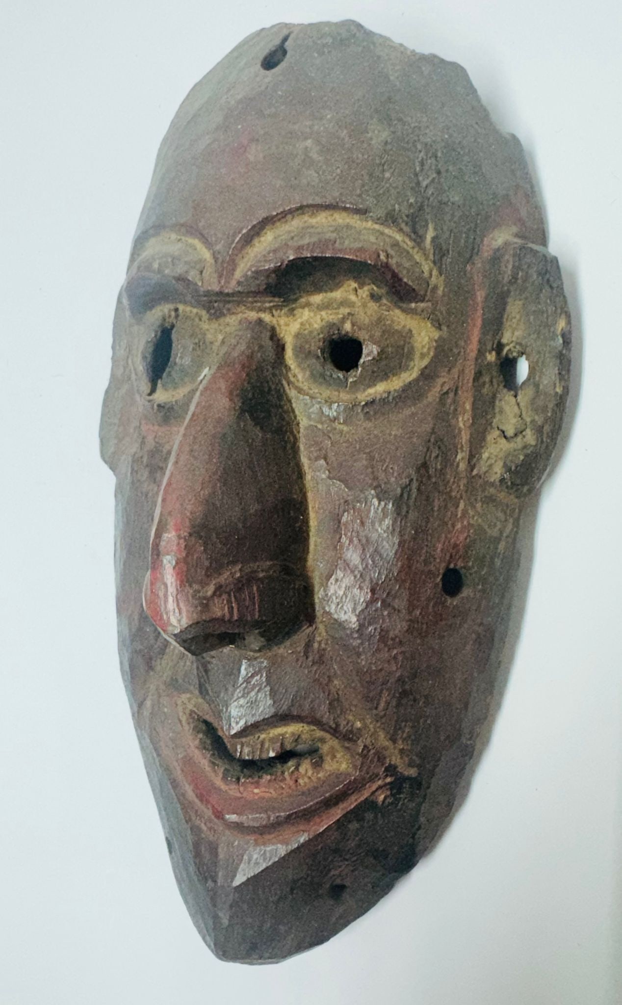 Shamanic mask Tibet Himalaya (1 of 4)