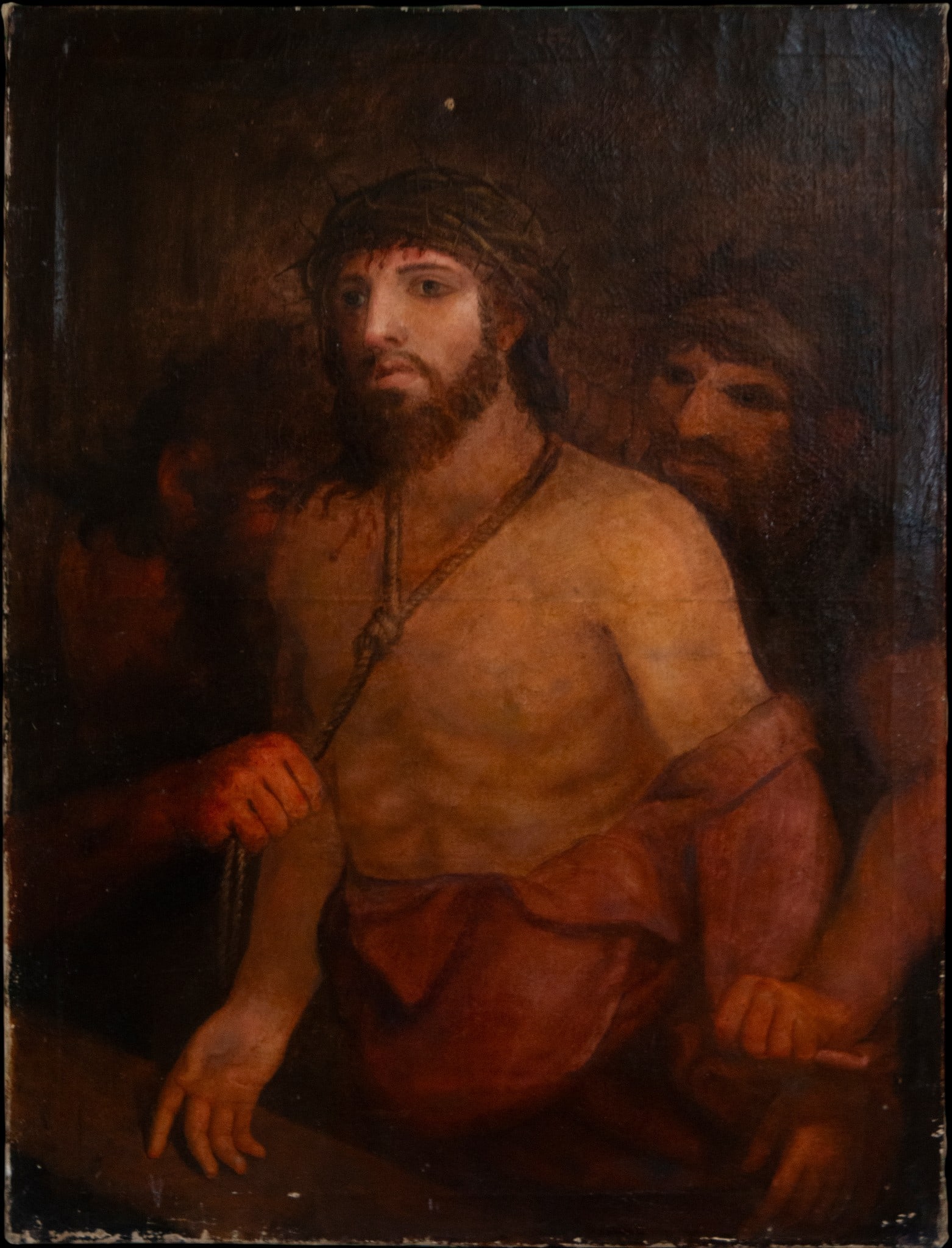 Christ Bound to the Column, Italian School of the 17th-18th Century (1 of 4)