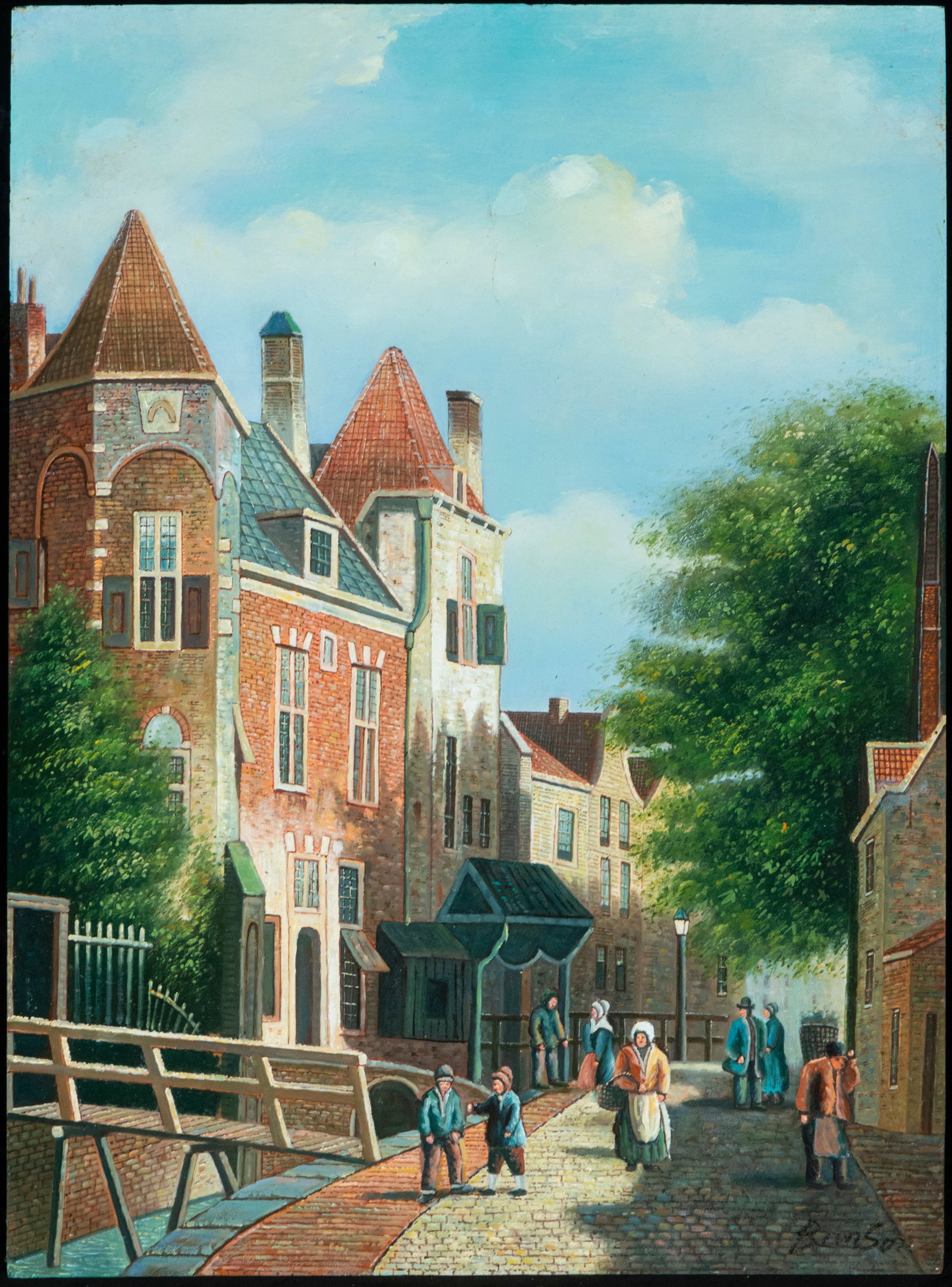 20th Century European School - signed Ronson: Measurements: 41 cm x 31 cm.