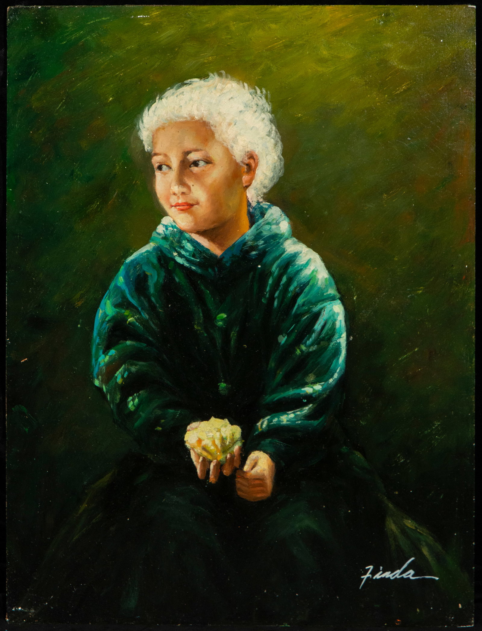 20th Century European School - signed Frankie (1 of 4)