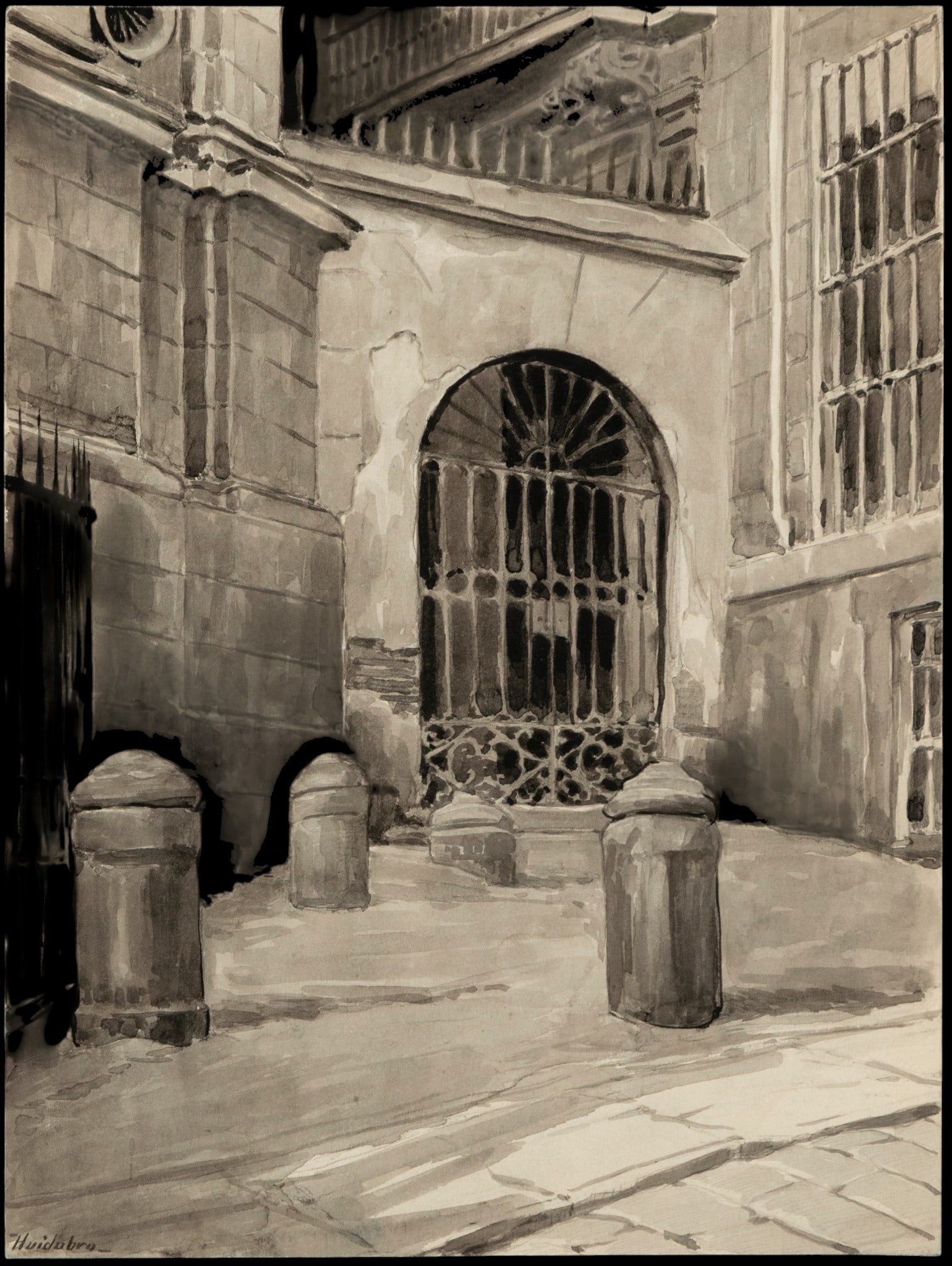 Luis Huidobro Laplana (Madrid, 1870-1936) - Madrid painter - 19th - 20th centuries (1 of 3)
