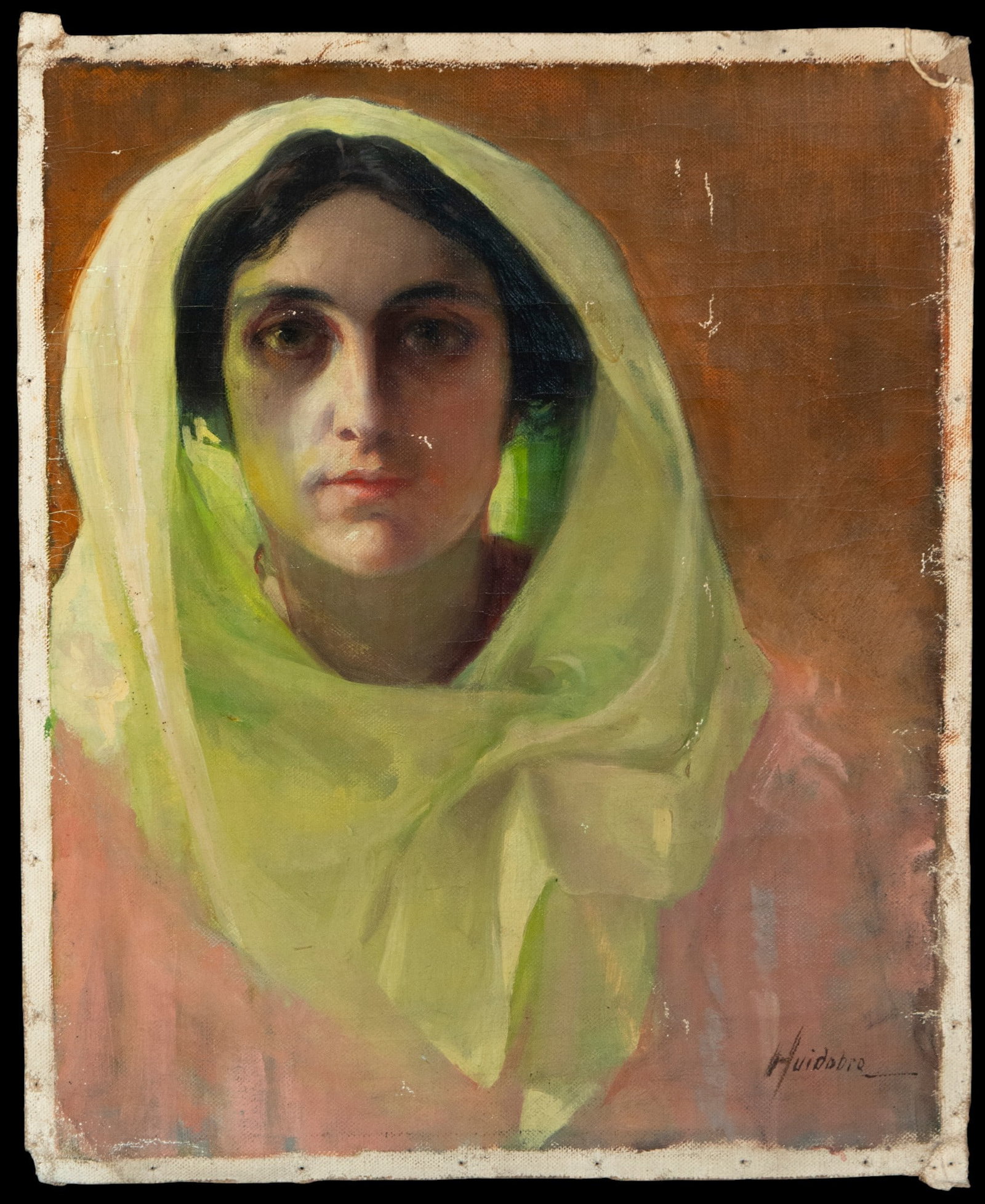 Luis Huidobro Laplana (Madrid, 1870-1936) - Madrid painter - 19th - 20th centuries: Measurements: 48 cm x 40 cm.