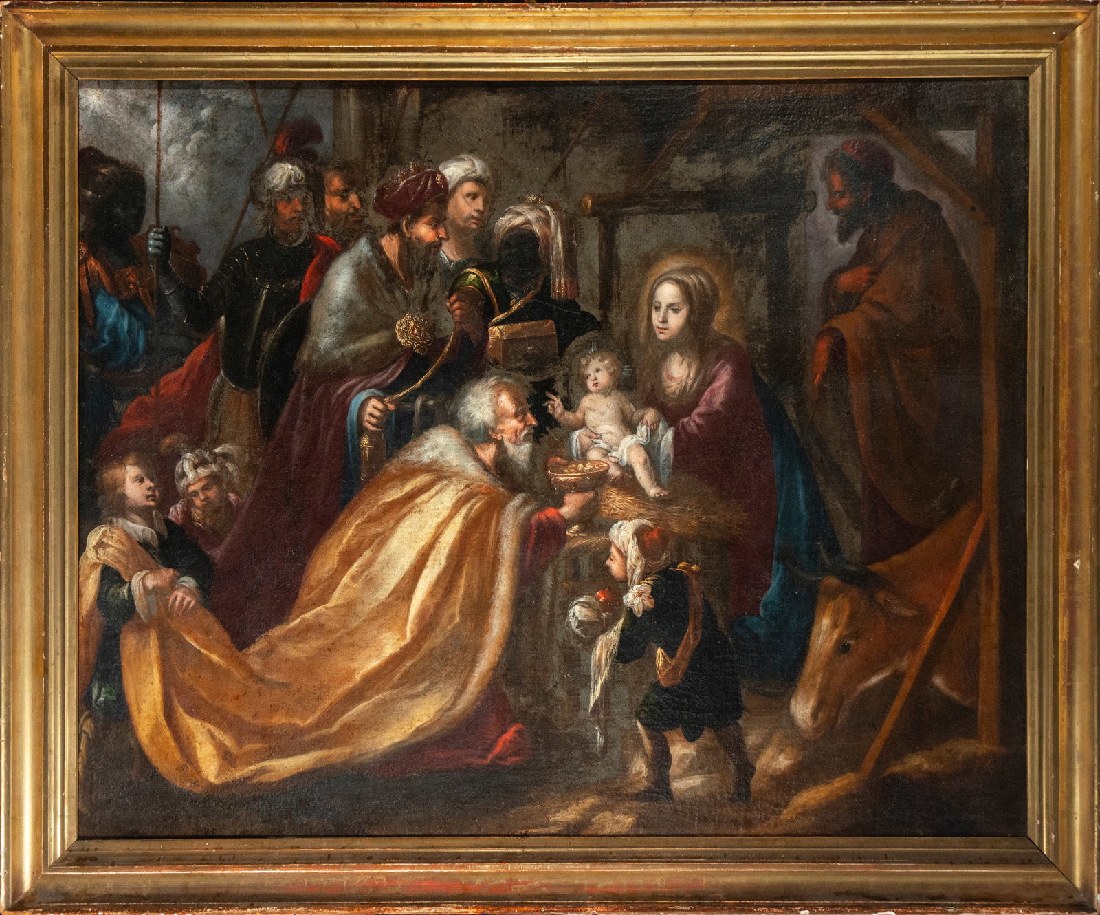 Adoration of the Magi, Sevillian Master, 17th Century (1 of 5)