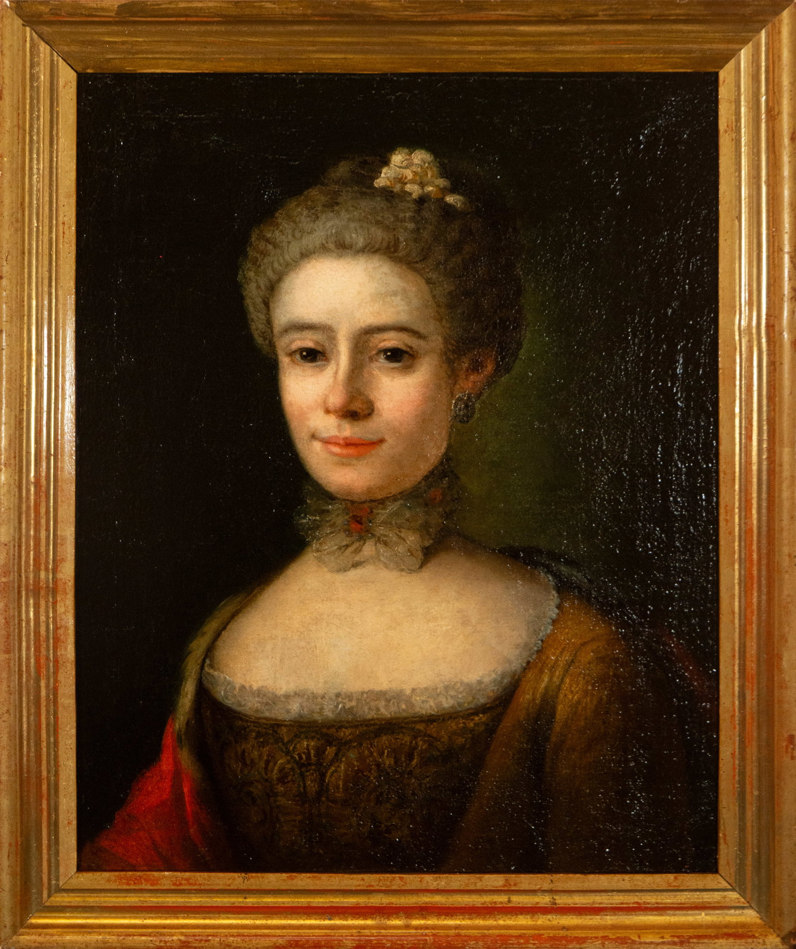 Portrait of a Lady - Neapolitan or Roman School of the 18th century, Italy (1 of 3)