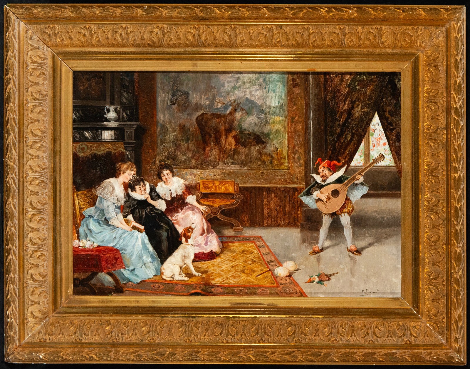 Vicente Palmaroli y González, signed (1834 - Madrid, 1896) (1 of 6)
