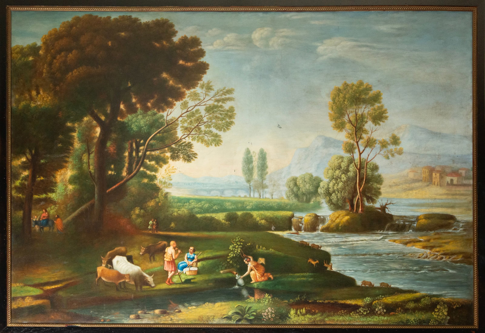 Port of Capri in the Bay of Naples, 19th century Italian school (1 of 5)