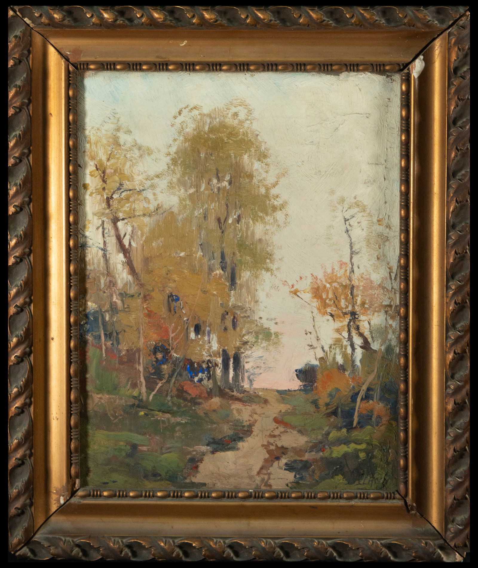Impressionist Landscape, signed Meray, 19th - 20th centuries (1 of 5)
