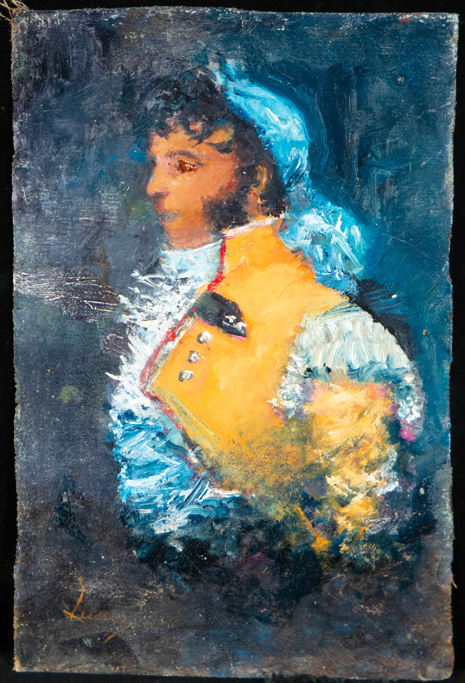Majo, signed Lucas, school of Eugenio Licas Villamil (1 of 4)
