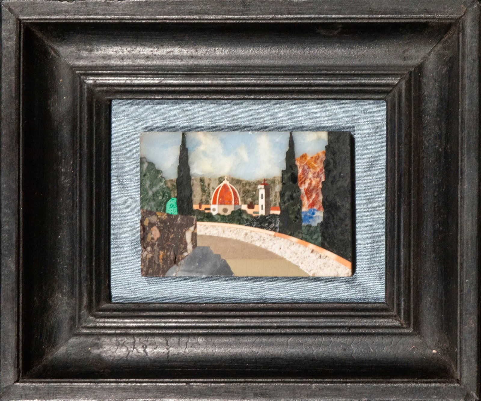 Composition in Pietra Dura, with a view of the Duomo, 19th century, Italy (1 of 3)