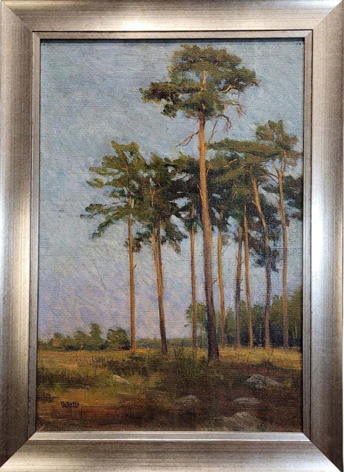 “PINE FOREST?? FRENCH SCHOOL, 20TH CENTURY – FRANCE (1 of 3)
