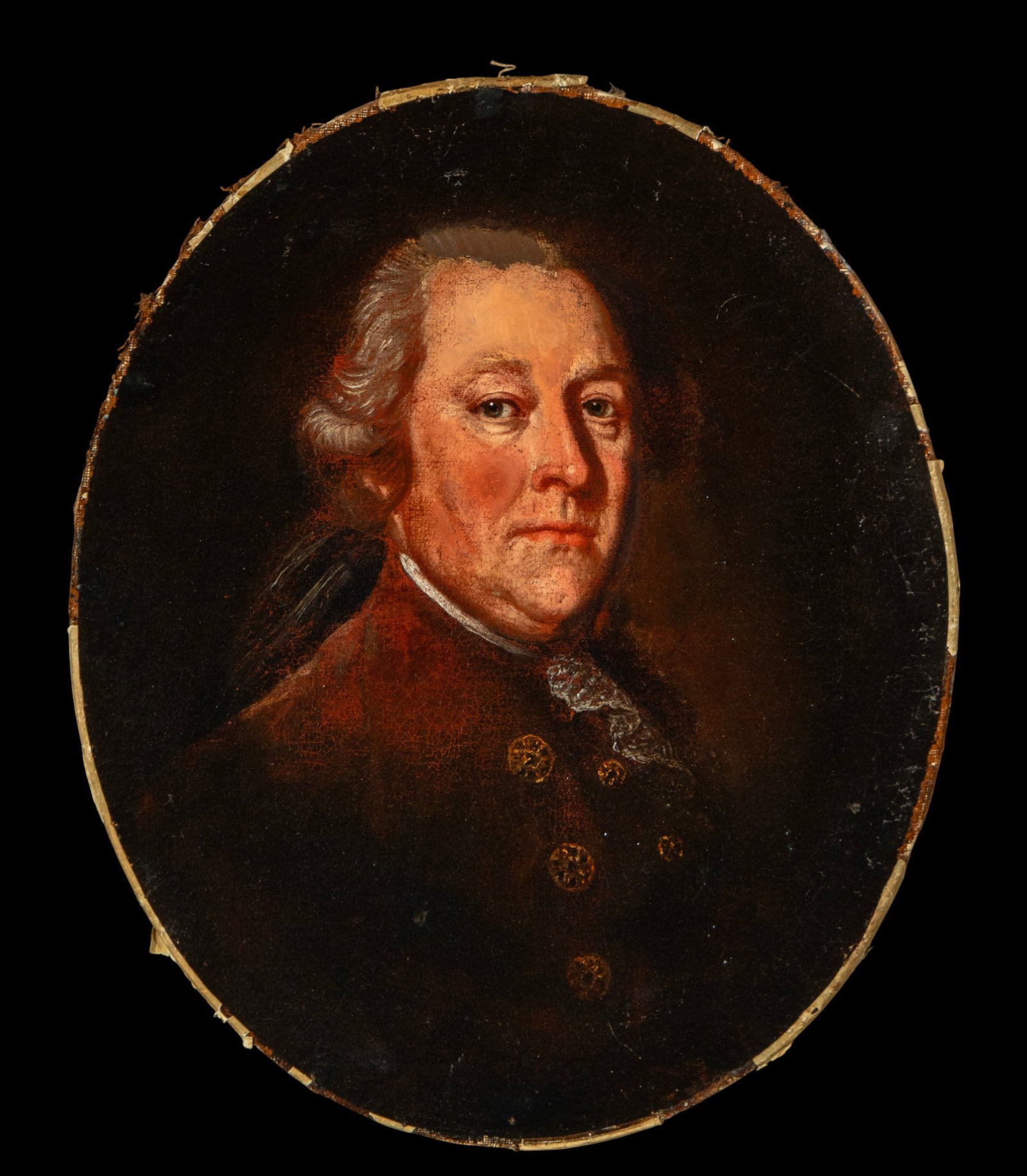 Portrait of a gentleman, English school of the 18th century (1 of 5)