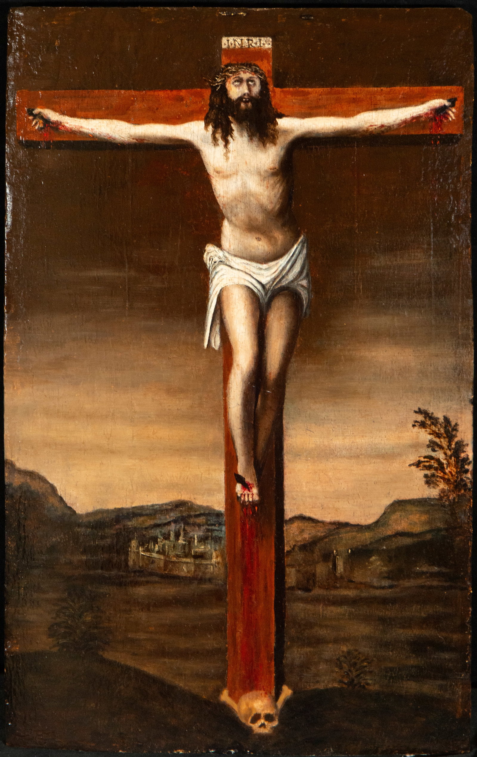 Christ crucified. Italian School, 16th Century. (1 of 5)