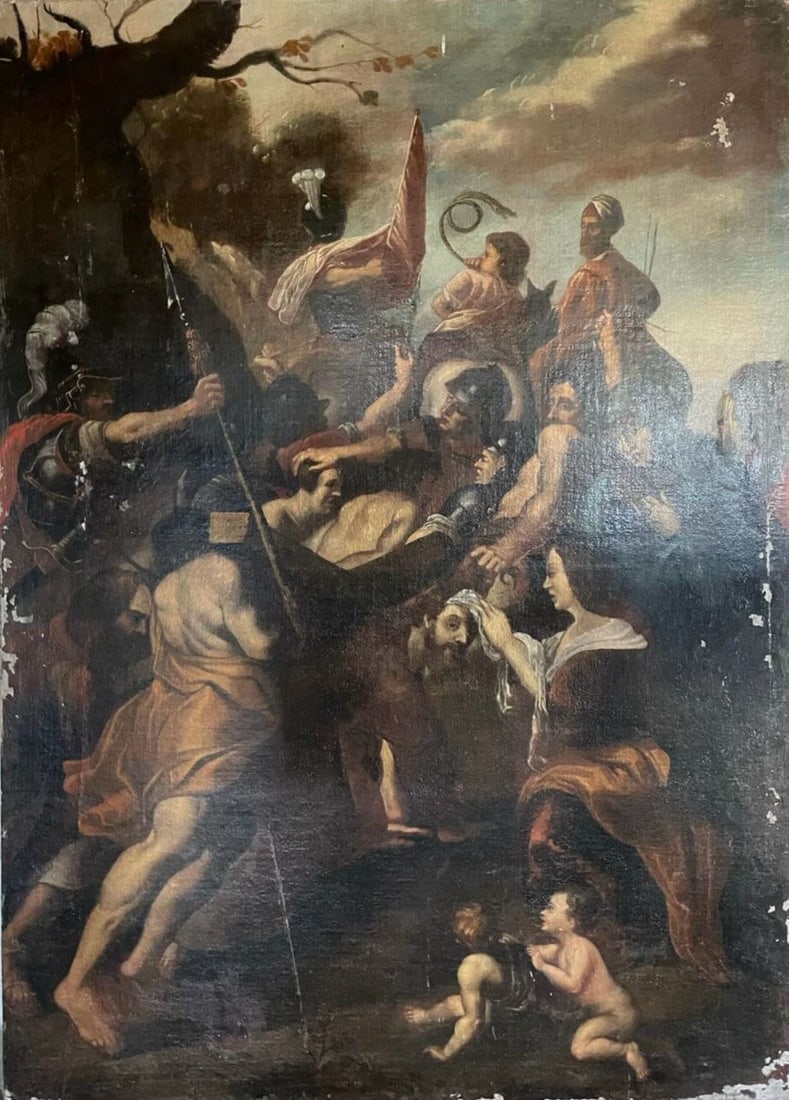 Christ on the way to Calvary Italian school of the 17th century (1 of 8)