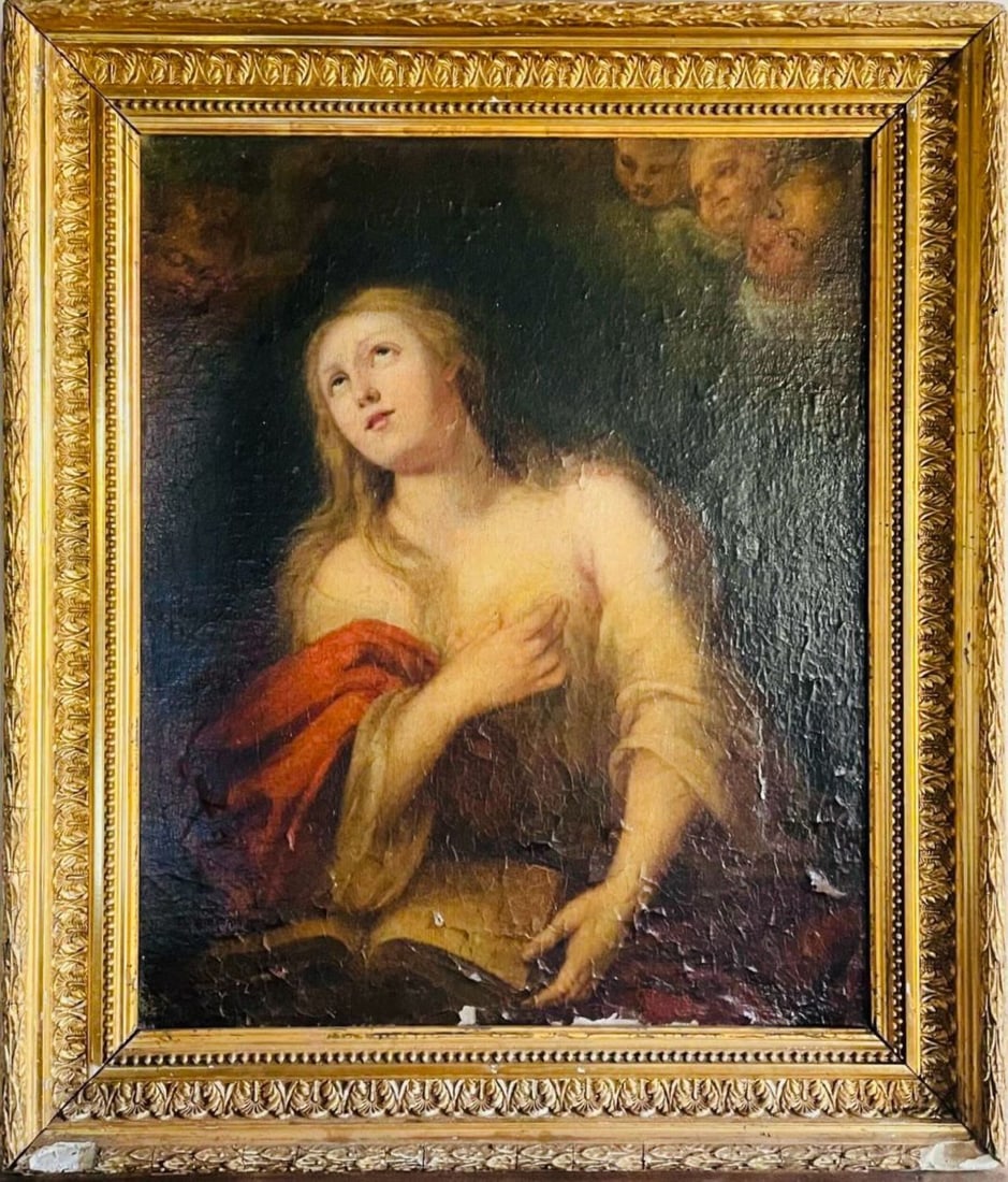 Magdalena Penitente, 18th century Italian school (1 of 4)