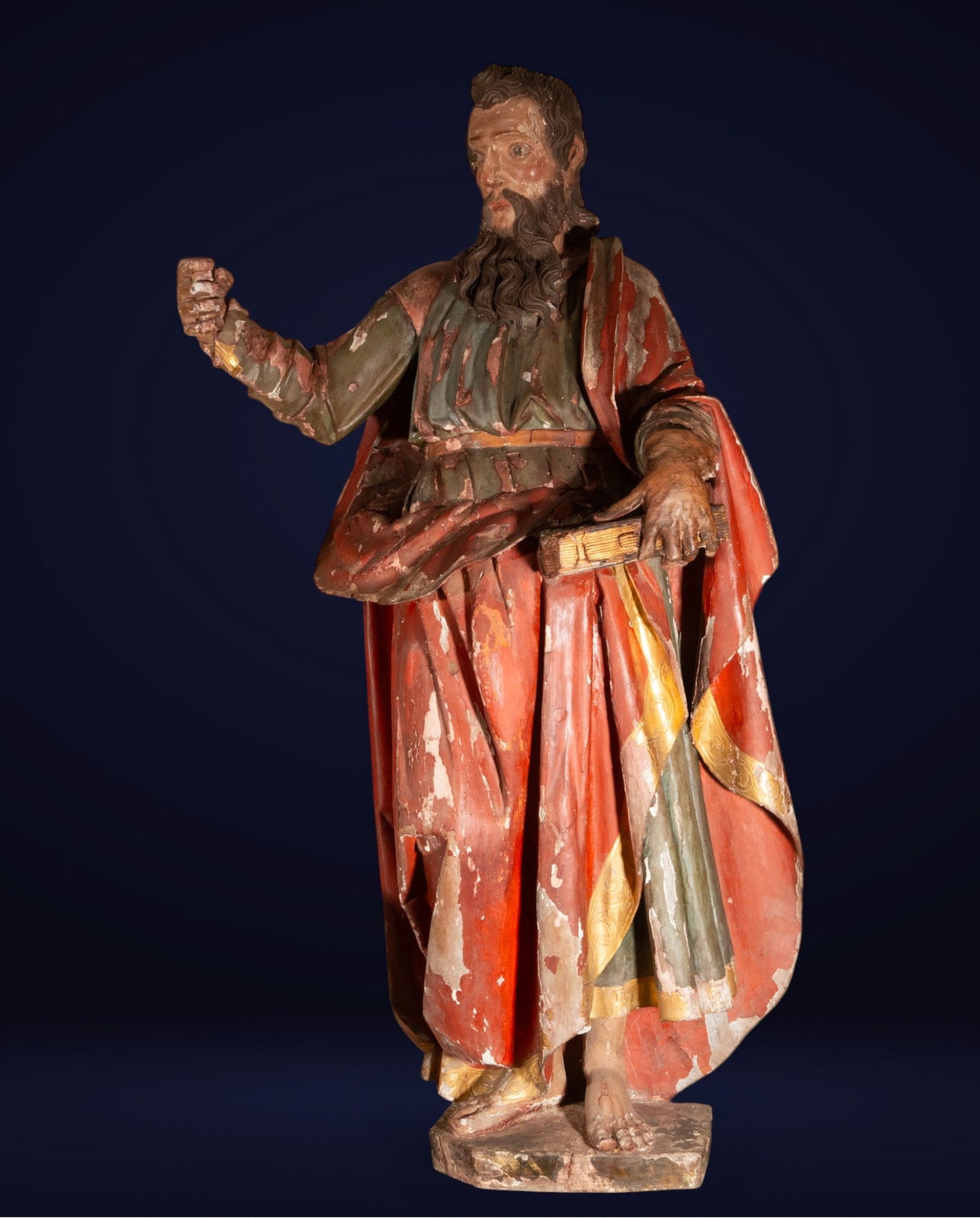 Saint Peter, Italian-German School, 17th Century (1 of 4)