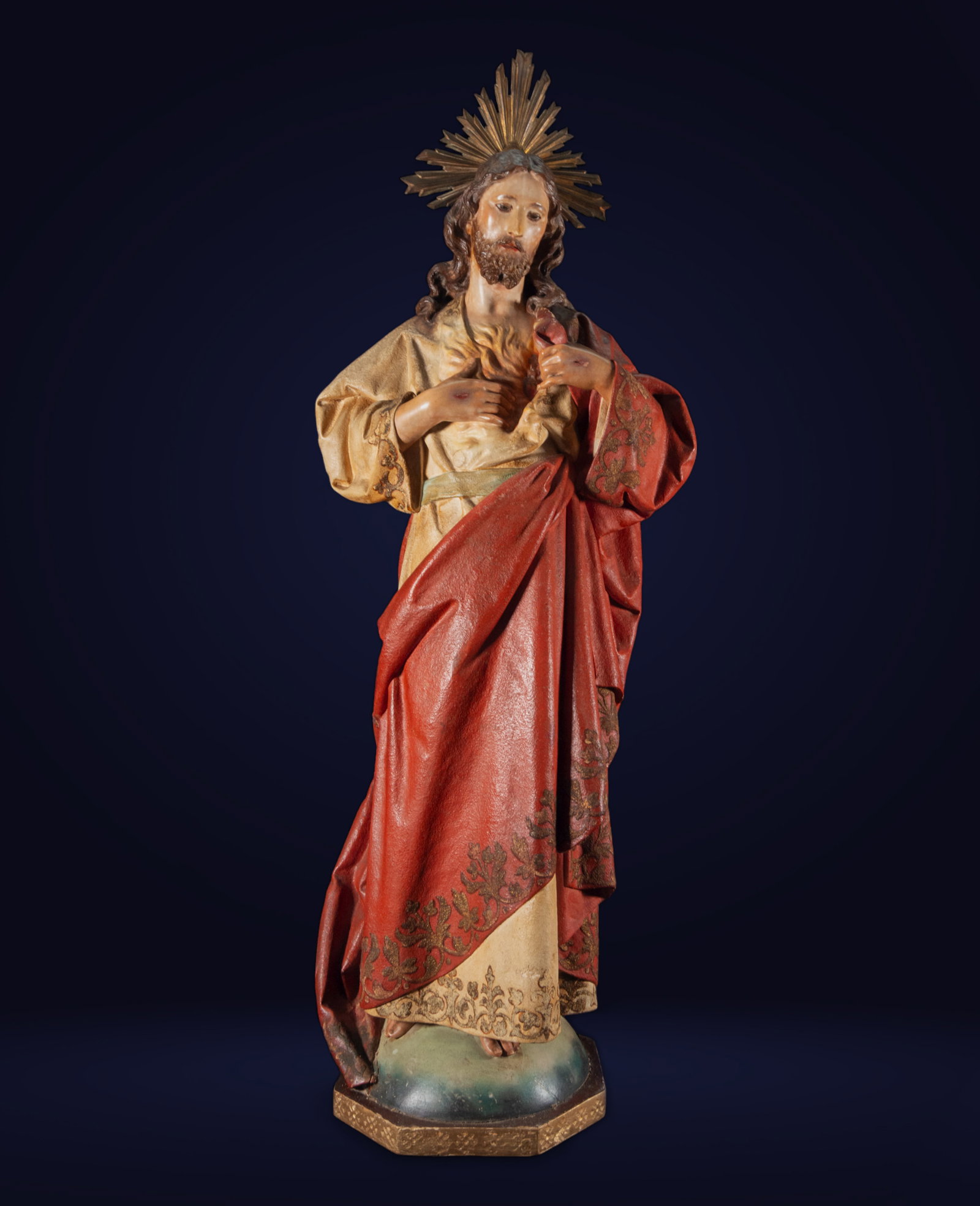 Great Sculpture of Christ of Olot, manufactured by Francisco Pons, 19th century (1 of 8)