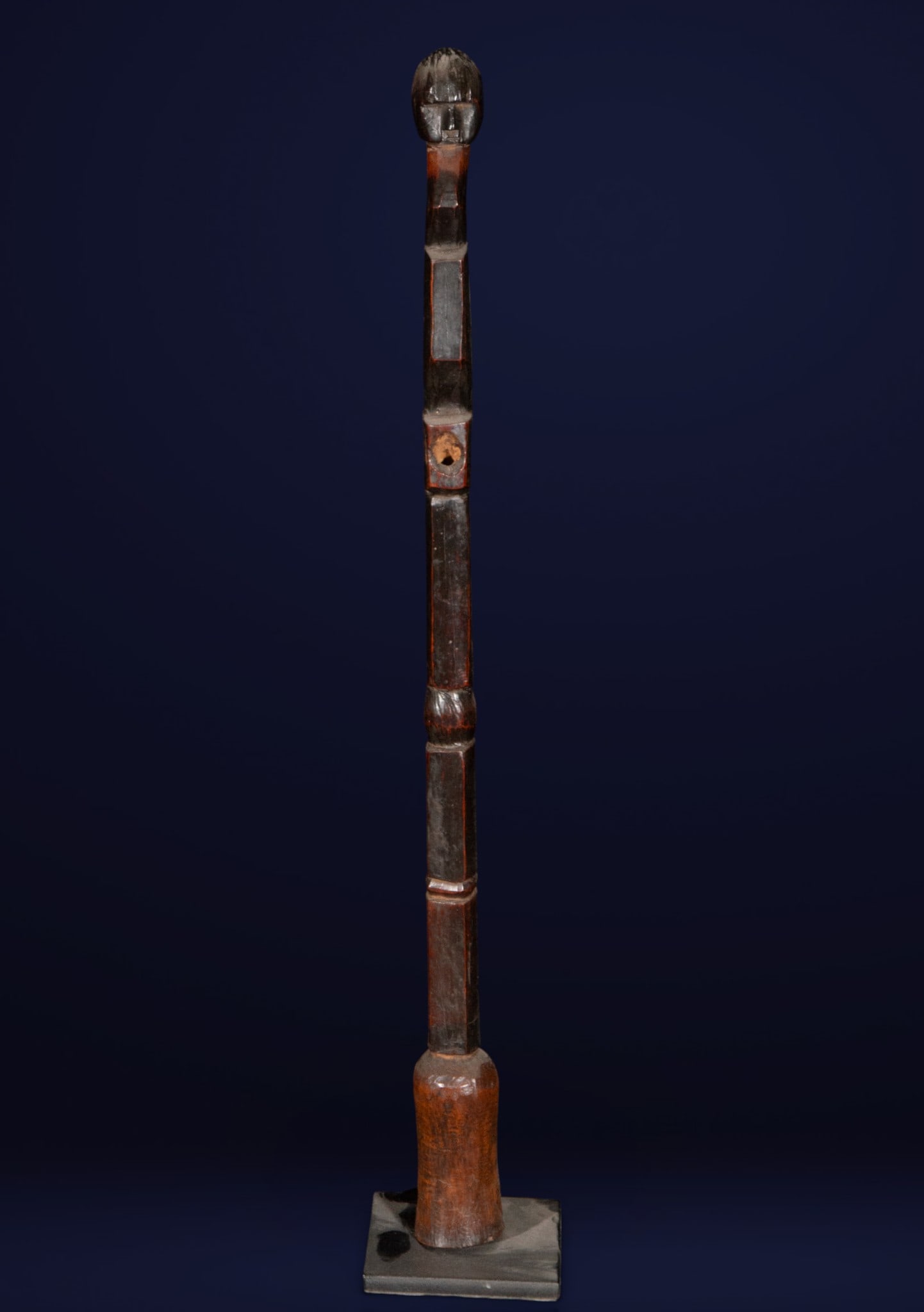 Antique Large Staff of a Tribal Chief or Shaman - African Art. Cameroon? 19th-20th Century (1 of 7)