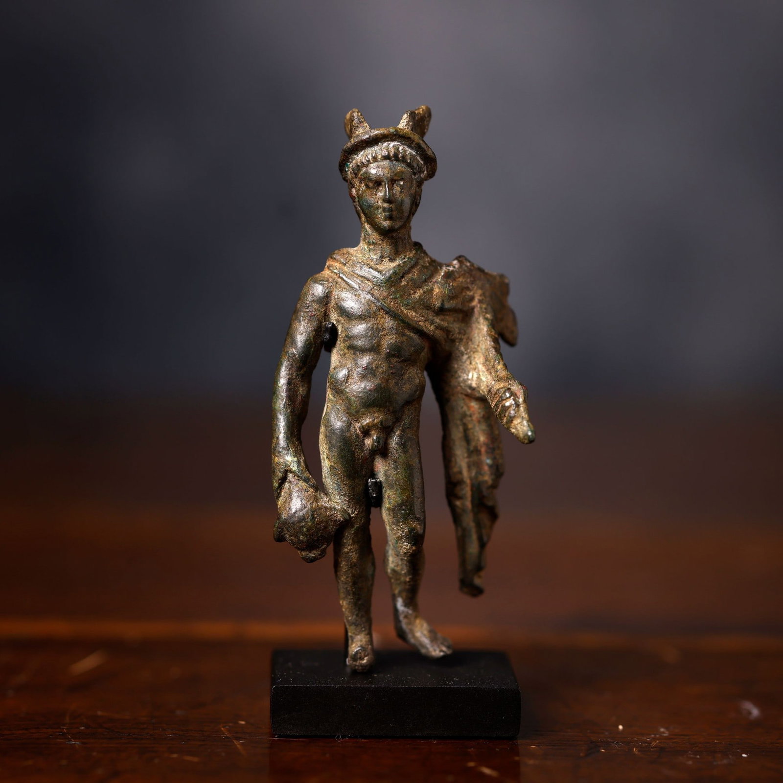 1st Century AD Roman Bronze Figure of Mercury - Early Roman Empire (1 of 4)
