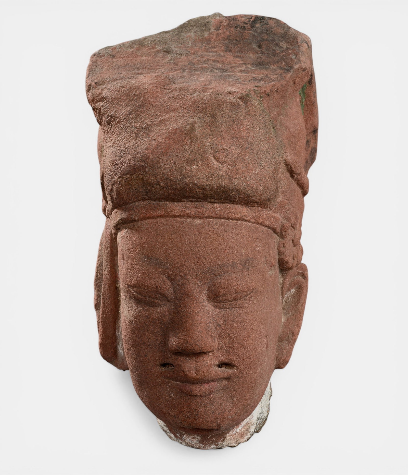 Head of a dignitary wearing a bonnet (1 of 3)