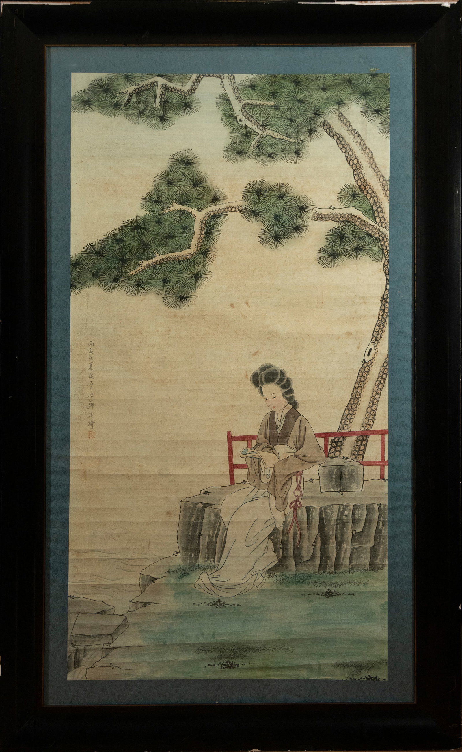 Costumbrista scene. Chinese school. 19th century. (1 of 4)