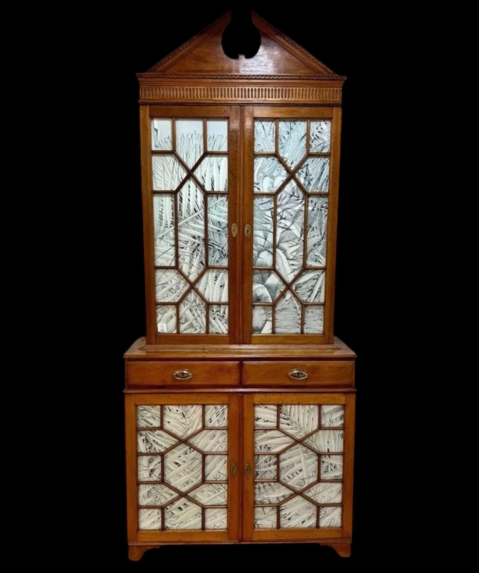 English wardrobe - Late 18th century (1 of 17)