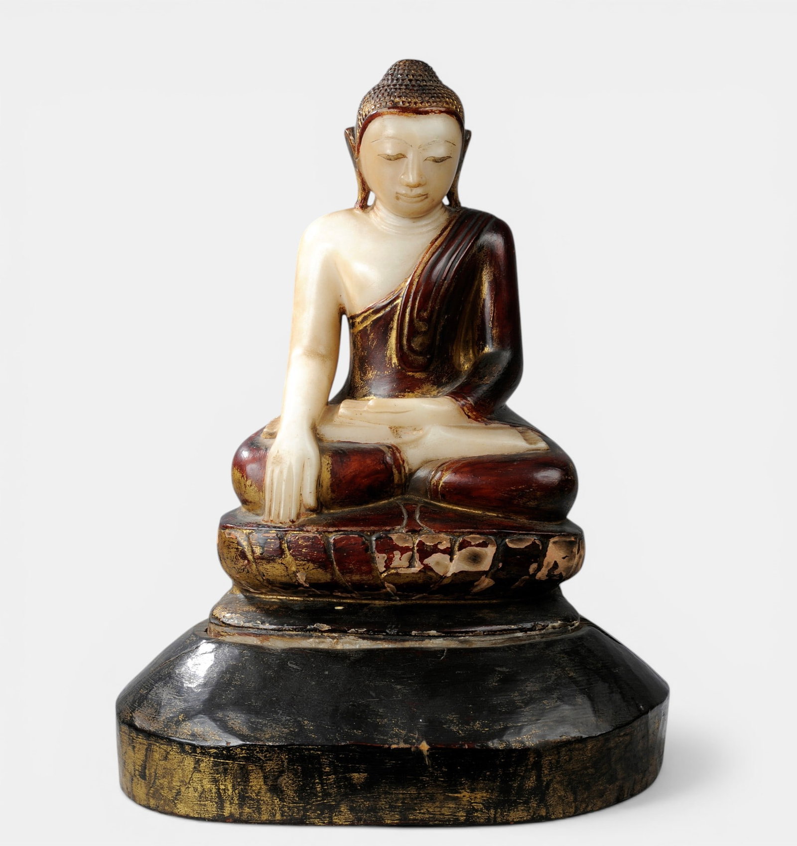 Buddha Maravijaya of Burma, 18th century: Shan Kingdom. 18th century. 54cm. Lot in international warehouse (within the EU). Intra-EU shipment: no import duties apply within the EU. Export permit from the country of origin may be required.