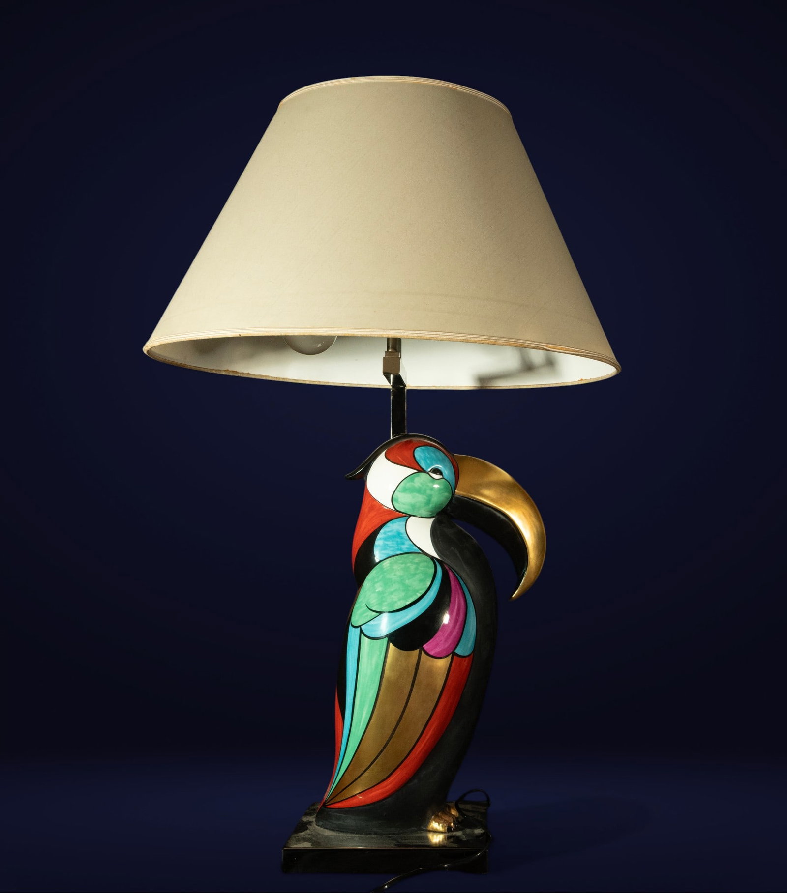 Tucano Lamp Manniffattura Artistica - Italy 1980s Design (1 of 2)