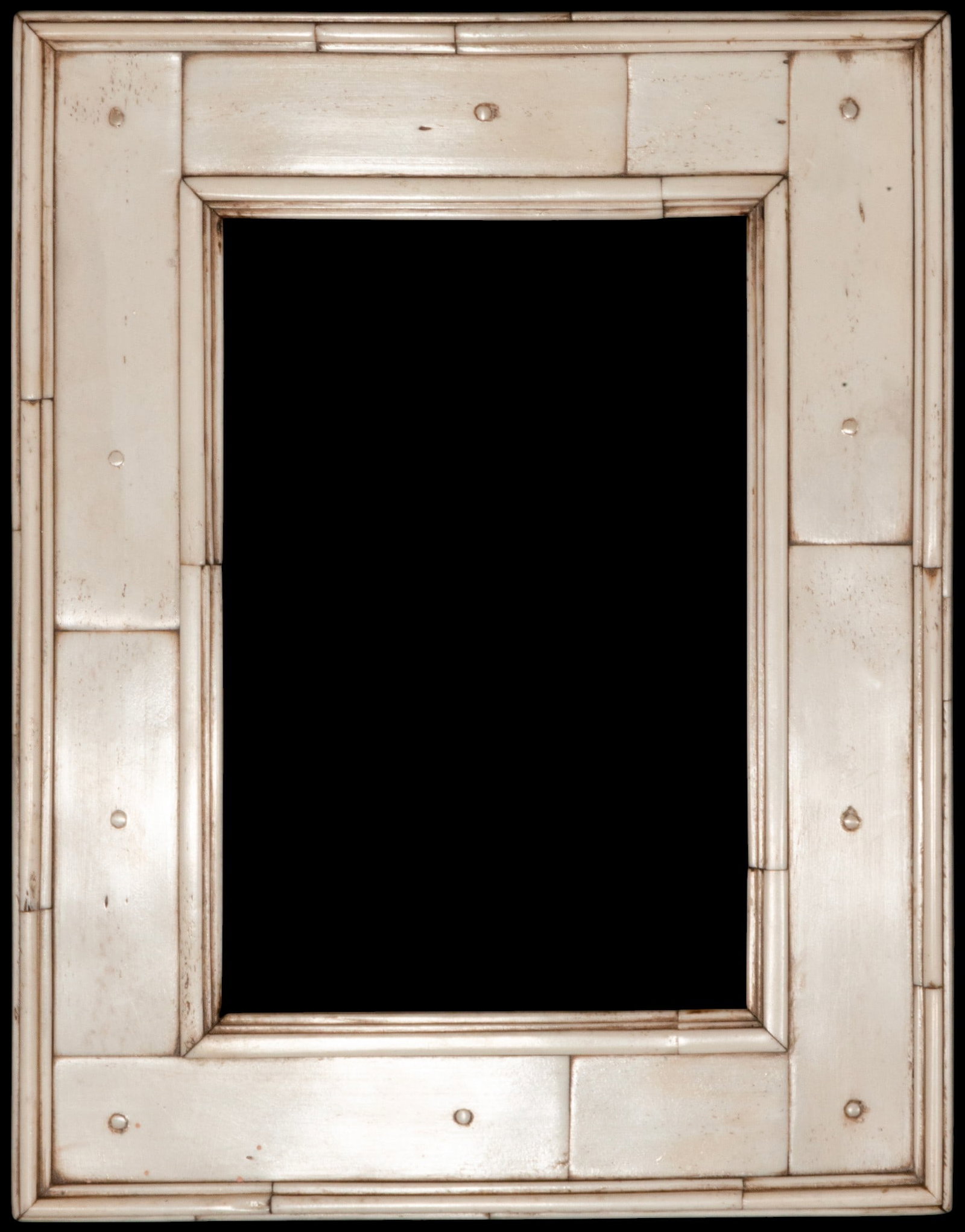 Anglo-Indian bone frame, 19th century (1 of 2)