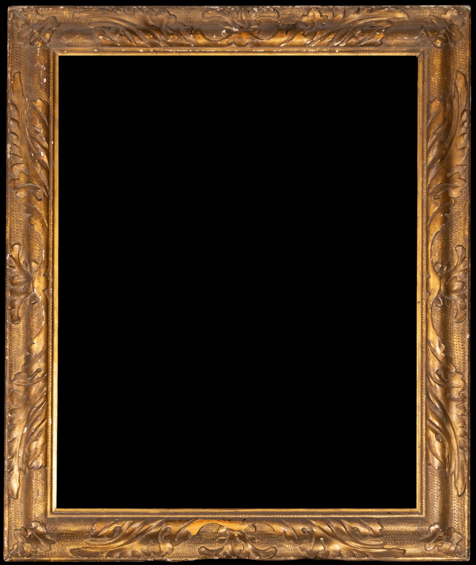 Carved frame with scroll decoration, Spanish School, 17th century (1 of 2)