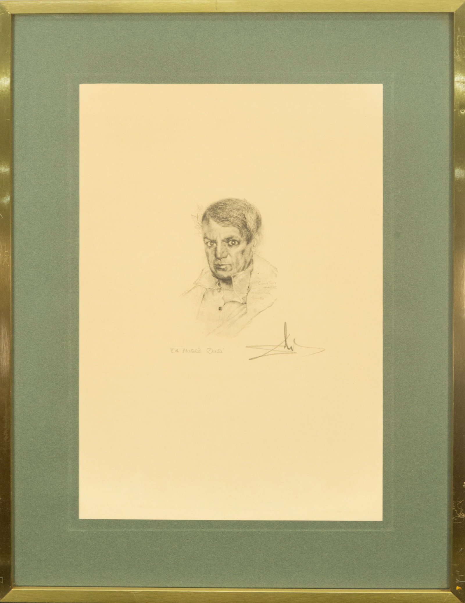 Engraving by Dalí EA, signed. Spanish School. 20th century. (1 of 3)