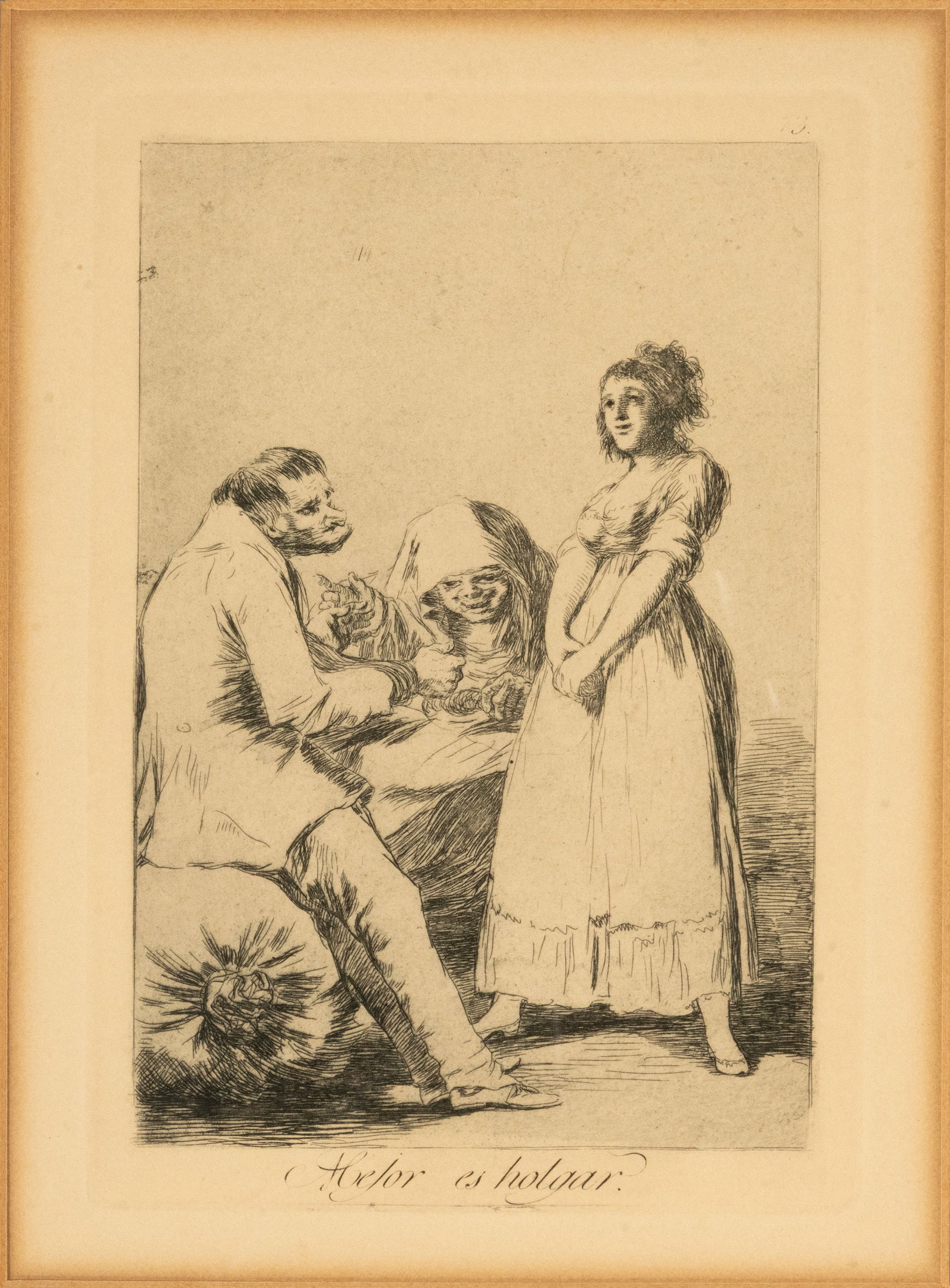 FRANCISCO JOSÉ DE GOYA Y LUCIENTES (Fuendetodos, Zaragoza, 1746 – Bordeaux, 1828) - It is better (1 of 1)