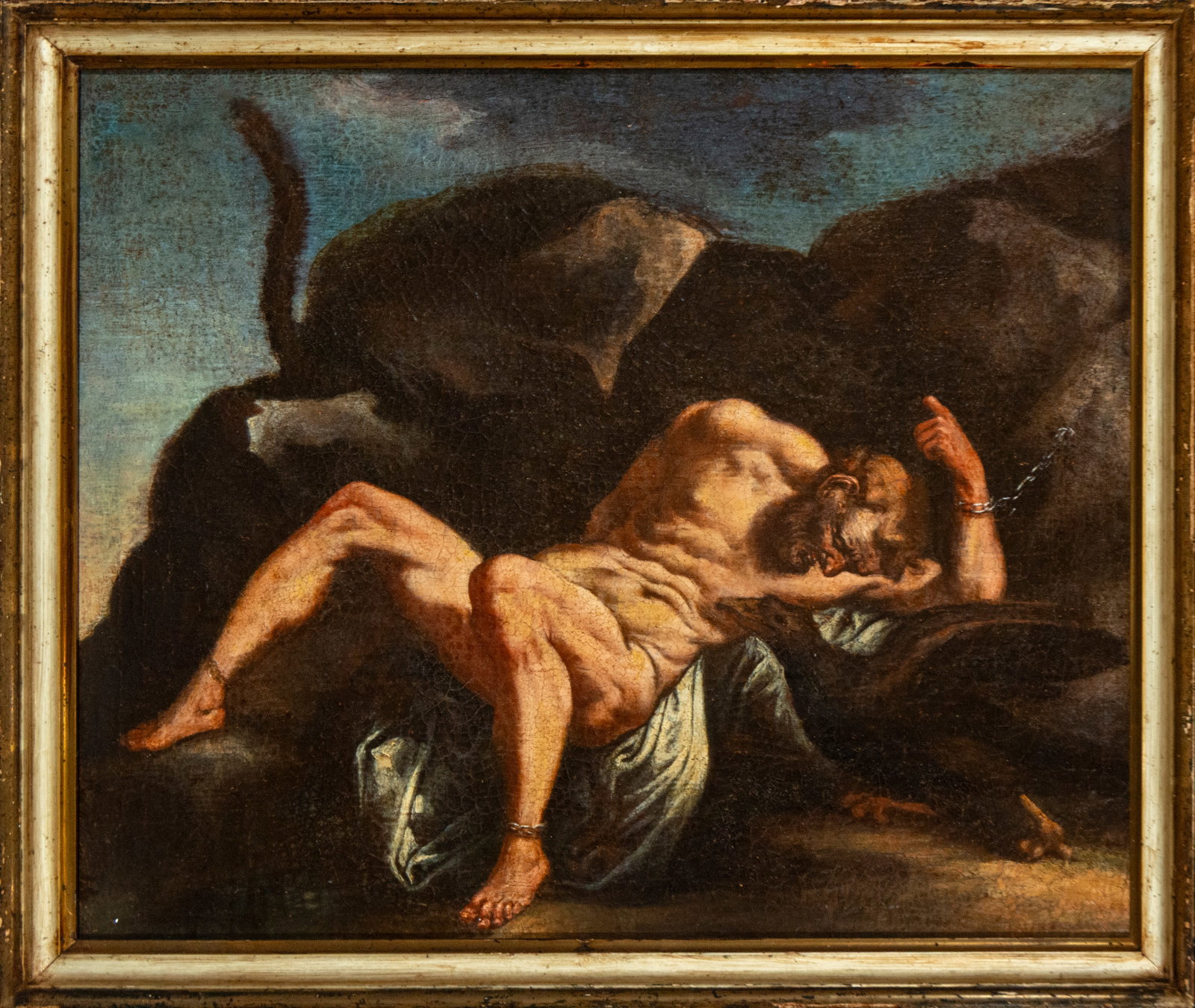 Prometheus Bound. Venetian Master. 18th Century (1 of 5)
