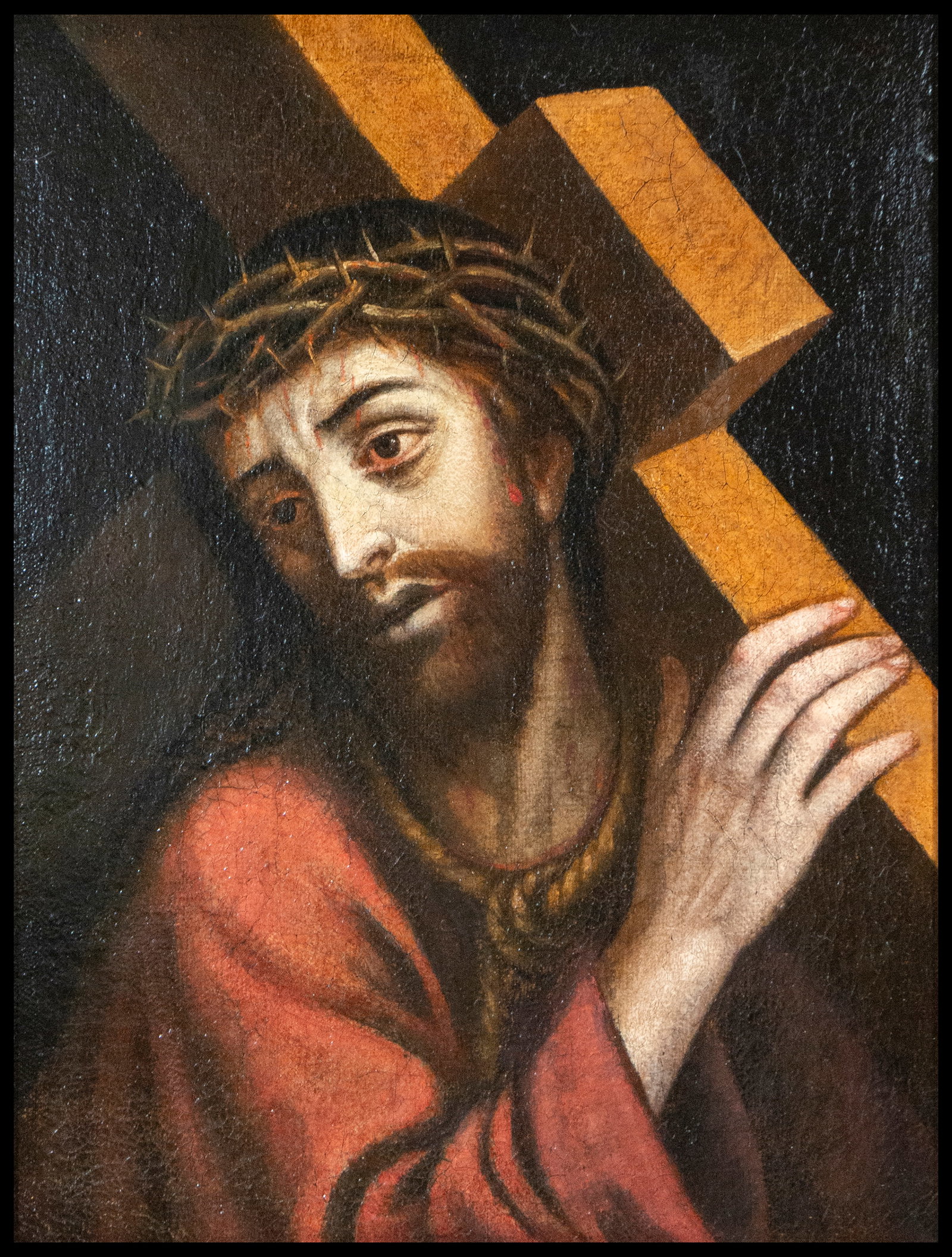 Christ Carrying the Cross. Circle of Francisco Ribalta. Spanish School. 17th Century (1 of 5)