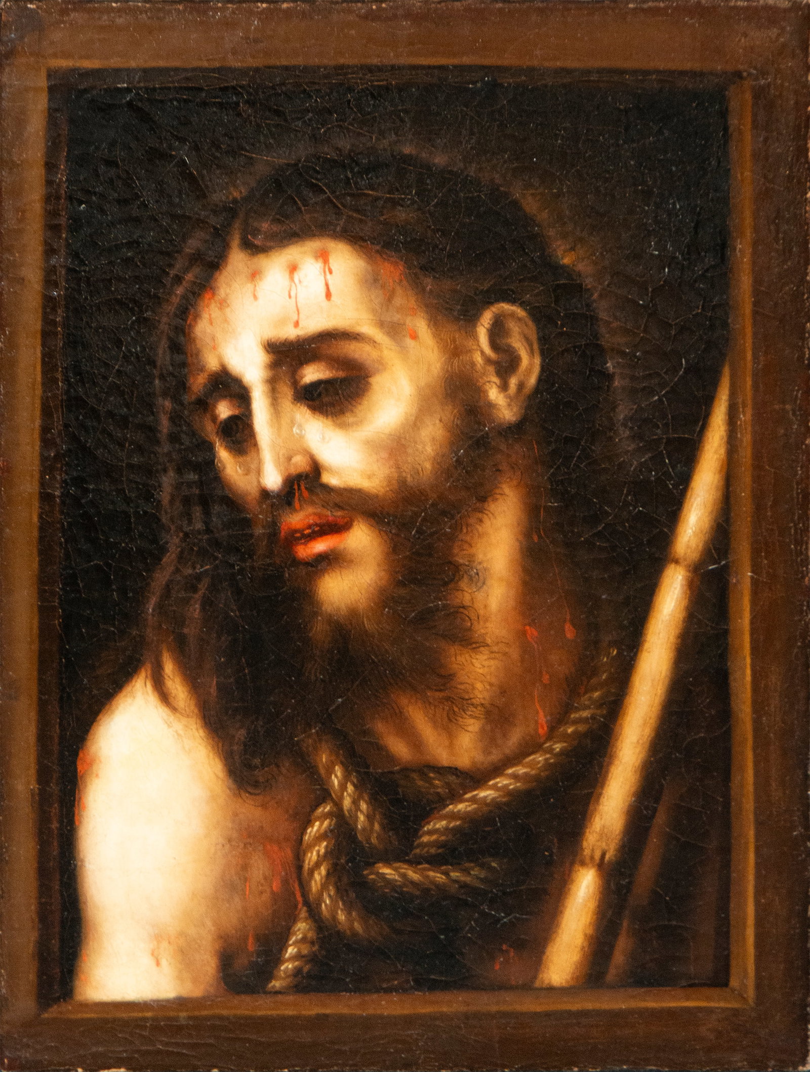 Ecce Homo. Circle of Luis de Morales. Spanish School. 16th Century (1 of 4)