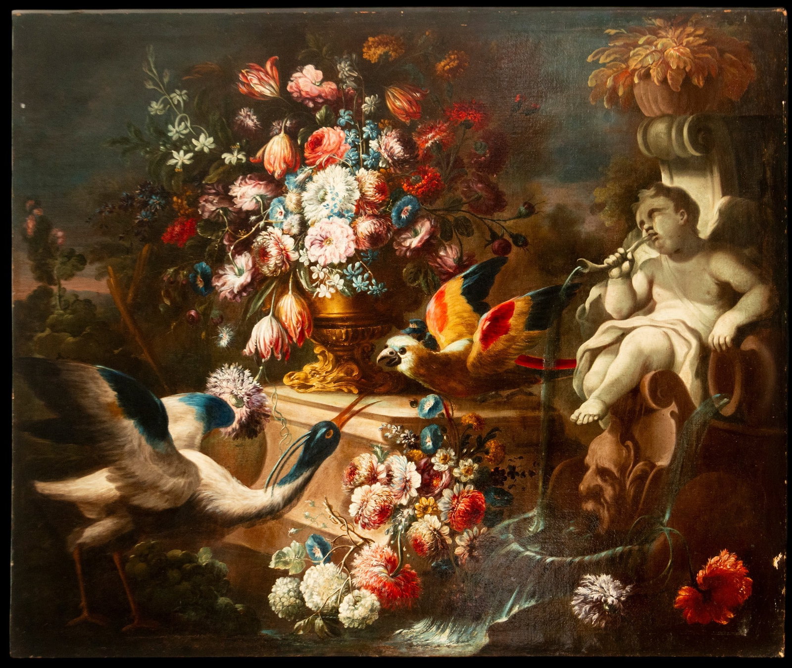 Featured Lot - Important Italian Still Life - Mario da Nuzzi Mario Nuzzi, (Rome, 1603-Rome, 1673) (1 of 6)
