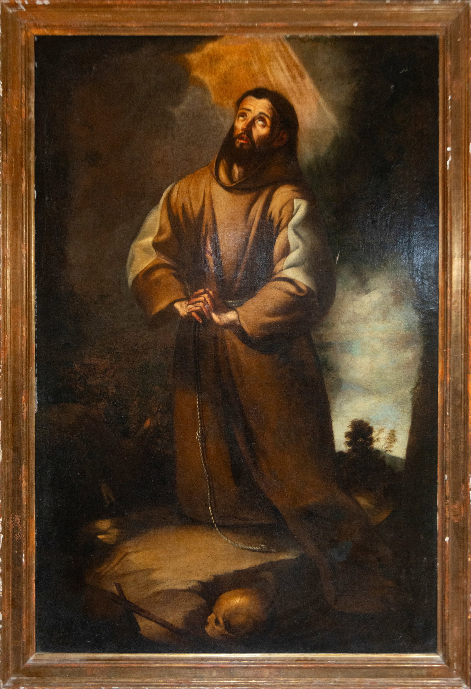 Saint Francis Receiving the Stigmata, circle of Bartolomé Esteban Murillo, 17th century (1 of 4)