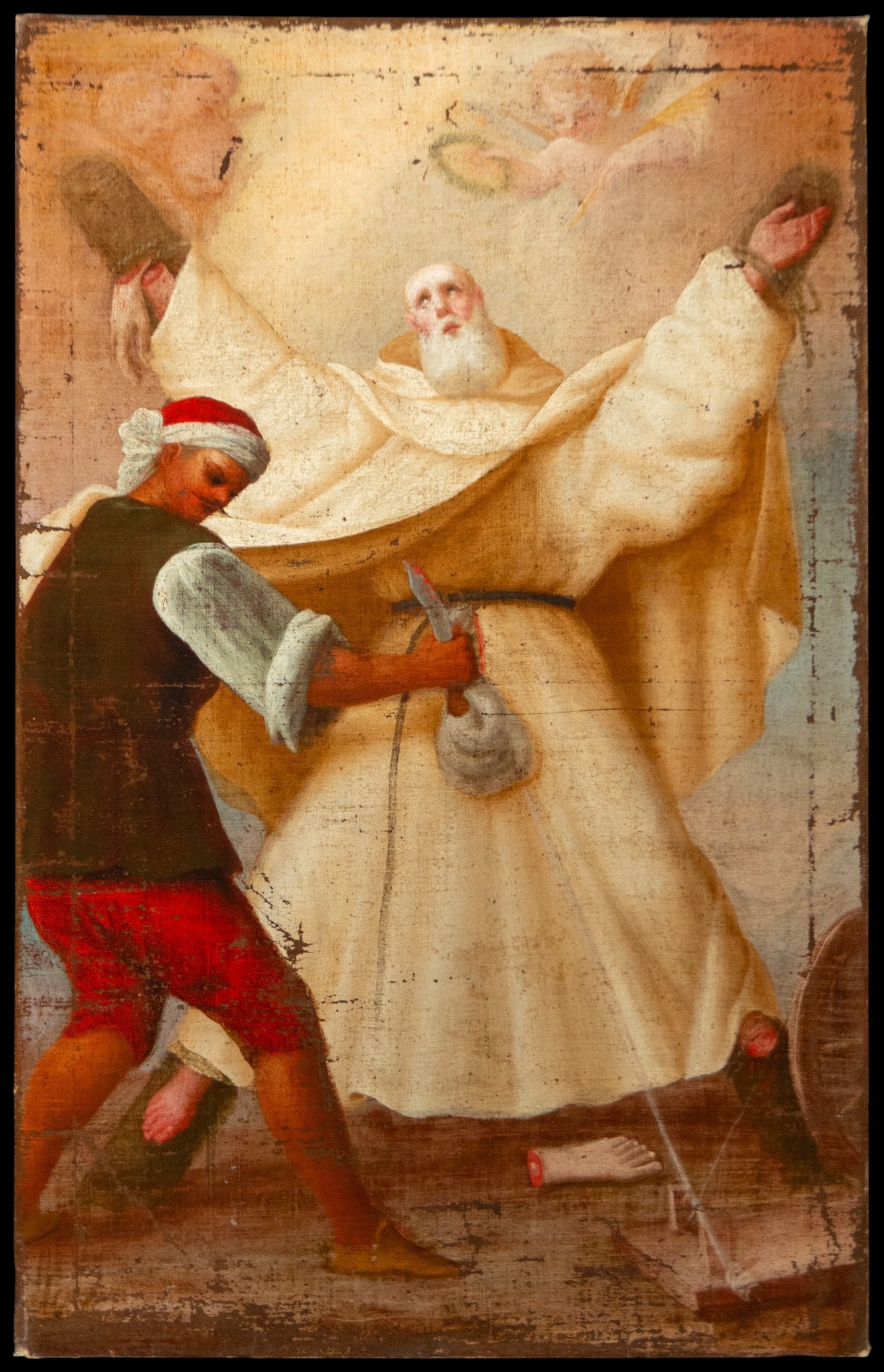Saint Raymond Nonnatus. New Spain School. 18th Century (1 of 5)