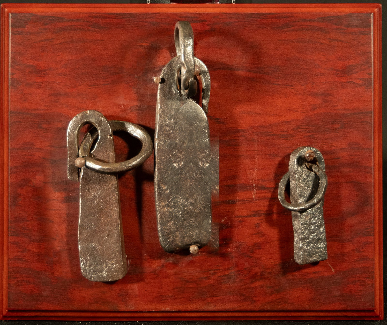LOT OF THREE COUNTERWEIGHTS FROM THE 17TH CENTURY (1 of 1)